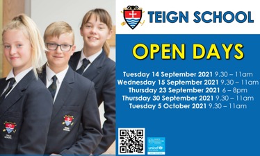 Find out more about our latest open days