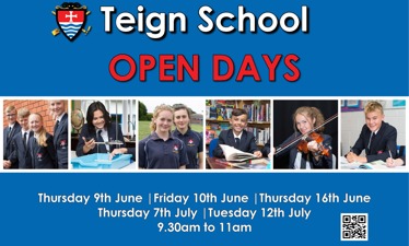 Teign School Open Days