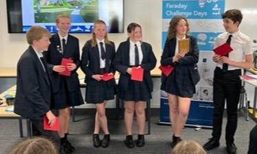 Teign Students Excel in the Faraday Challenge 2022