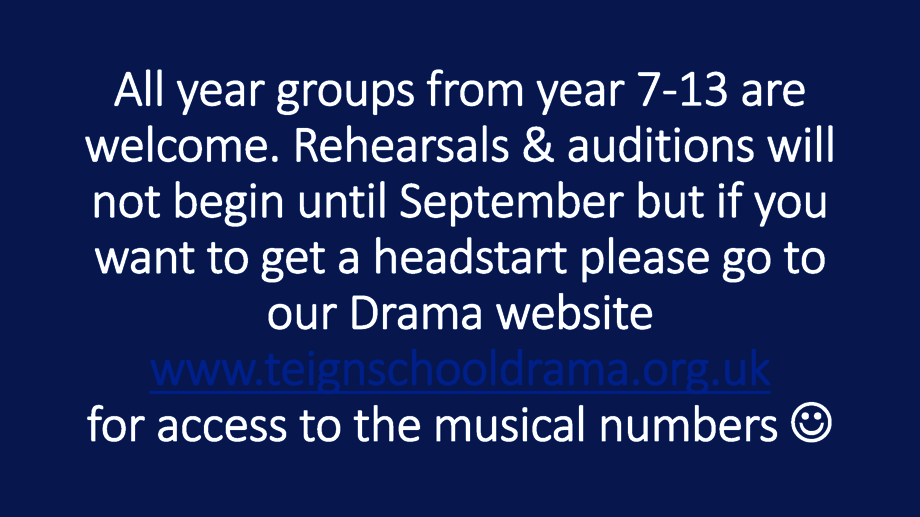 Teign school musical for december 2023 page 4