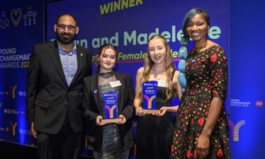 Kingsteignton Students Win Inspirational Female Leader Award