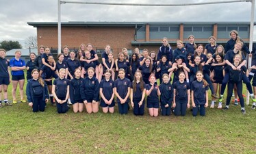 Newton Abbot Rugby club coaching sessions for Teign students